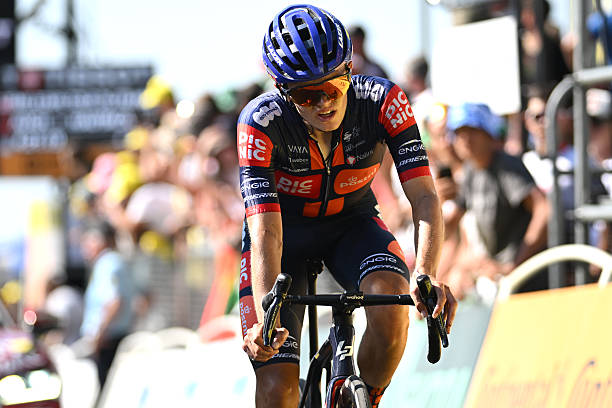 Oscar Onley, le jeune Écossais de Picnic PostNL intègre le top 5 du Tour de France.